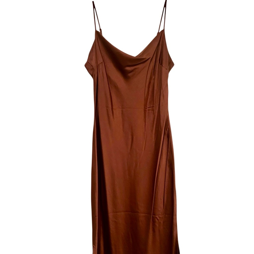 Express Copper Color Dress